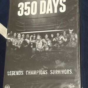 350 Days Wrestling Documentary DVD - Black Cover Brand New
